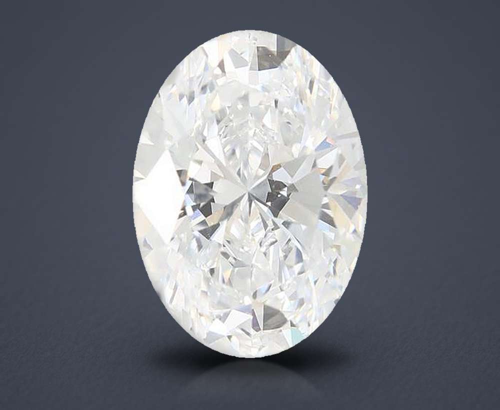 2.50 Carat Oval Lab Diamond