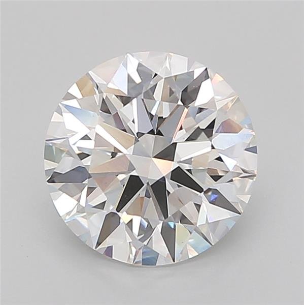 2.52ct D VS1 Rare Carat Ideal Cut Round Lab Grown Diamond