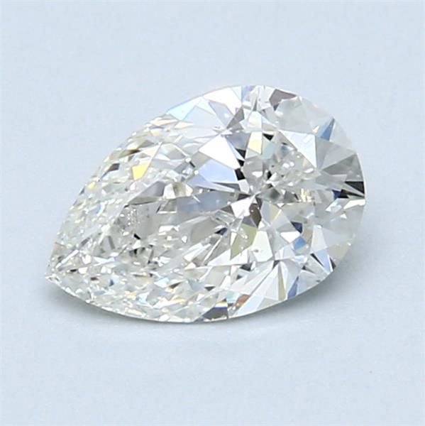 0.90ct H SI2 Rare Carat Ideal Cut Pear Diamond