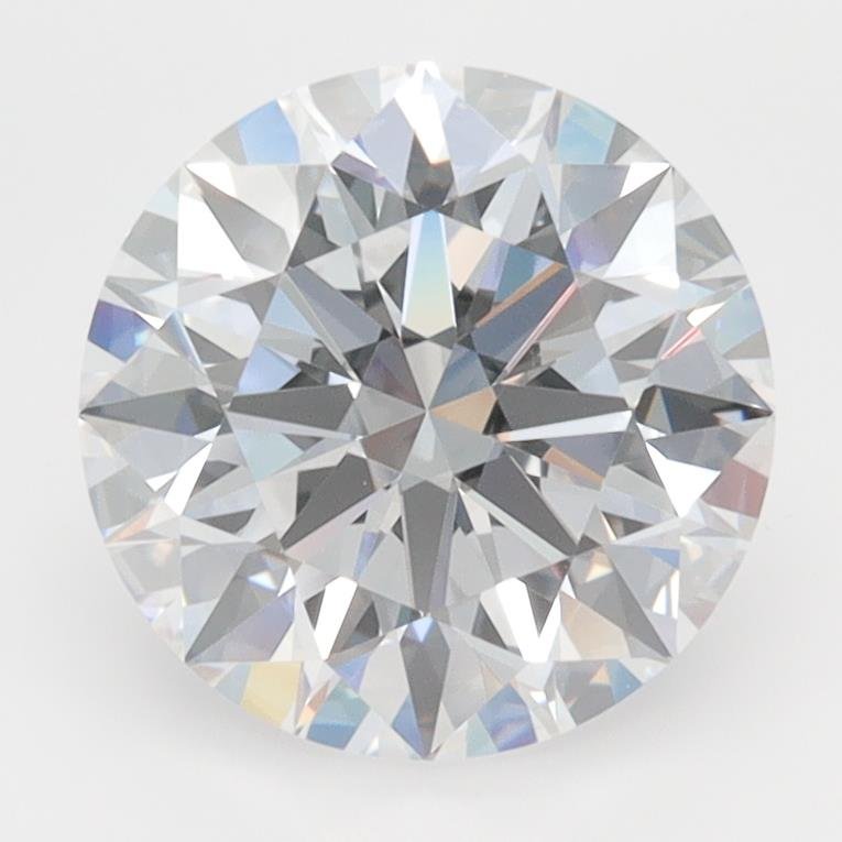2.52ct D IF Rare Carat Ideal Cut Round Lab Grown Diamond