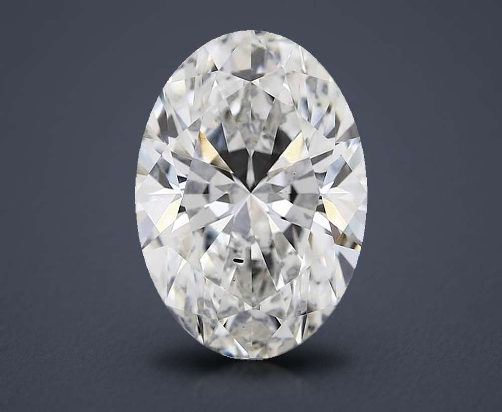 4.32 Carat Oval Lab Diamond