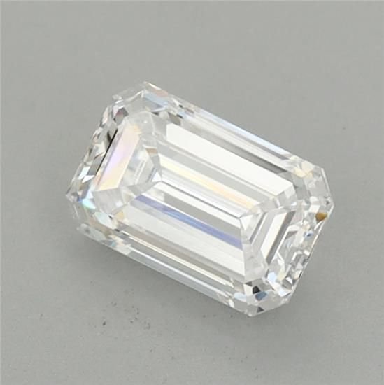 0.78ct D VS1 Excellent Cut Emerald Lab Grown Diamond