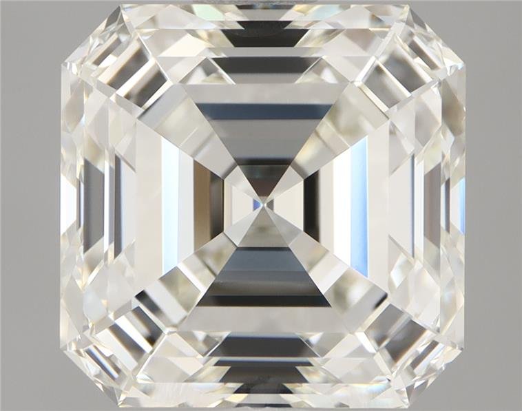 3.03ct K IF Rare Carat Ideal Cut Asscher Diamond