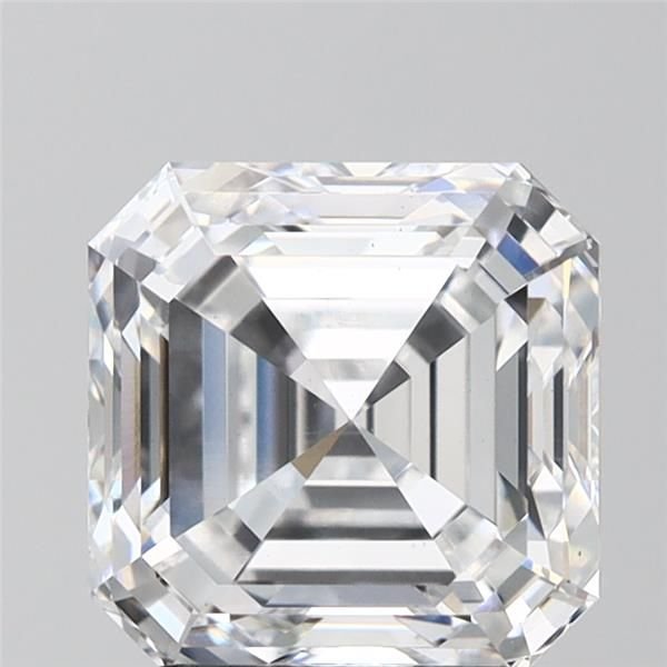 3.53ct D VS1 Rare Carat Ideal Cut Asscher Lab Grown Diamond