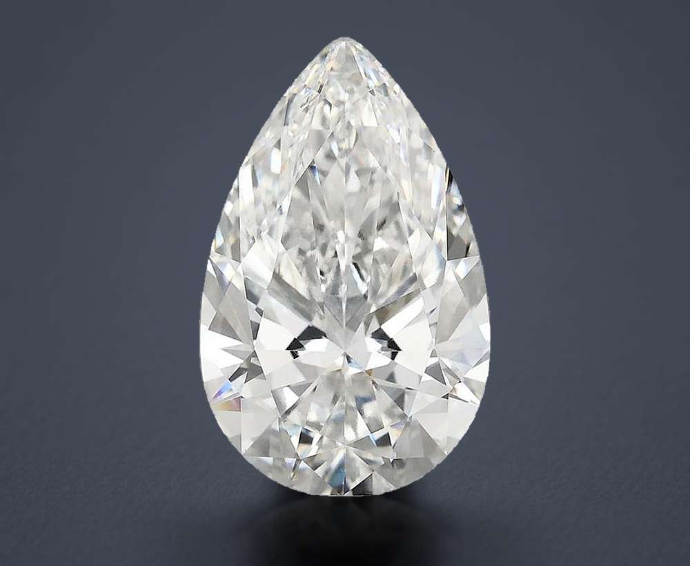 6.10 Carat Pear Lab Diamond