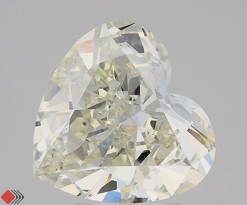 4.03ct I VS2 Very Good Cut Heart Diamond