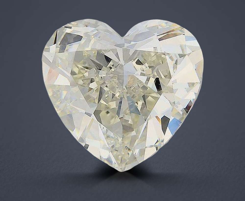 4.03 Carat Heart Natural Diamond