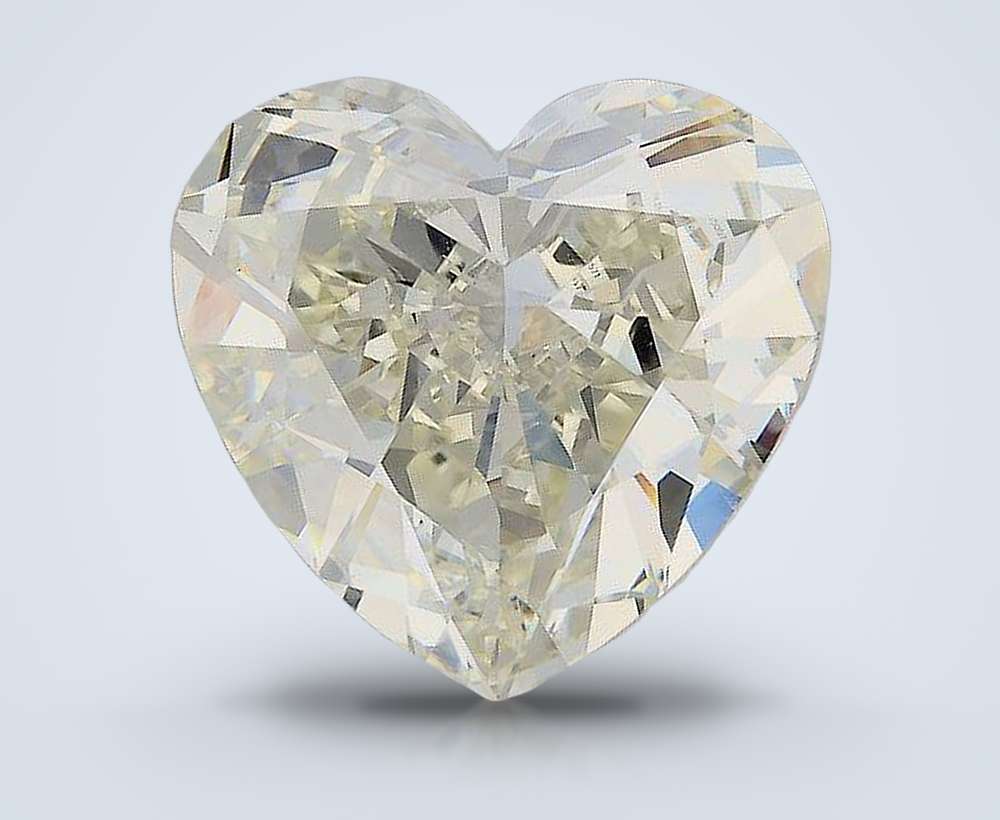 4.03 Carat Heart Natural Diamond