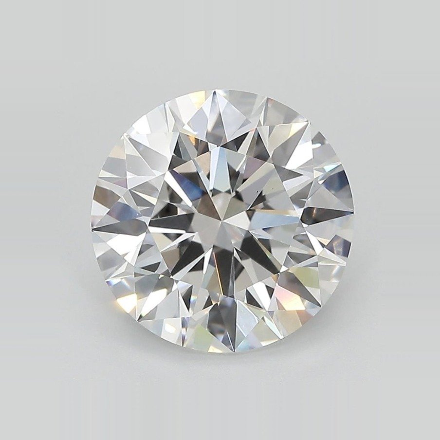 4.04ct E VS1 Rare Carat Ideal Cut Round Lab Grown Diamond