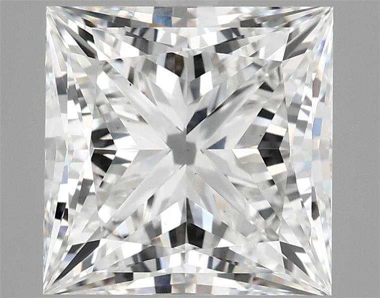 4.72 Carat Princess Lab Diamond