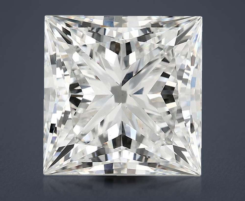 4.72 Carat Princess Lab Diamond