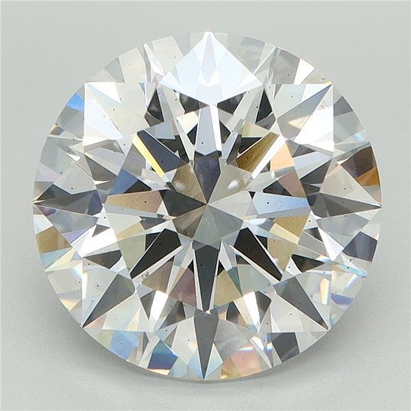 5.30ct E SI1 Rare Carat Ideal Cut Round Lab Grown Diamond