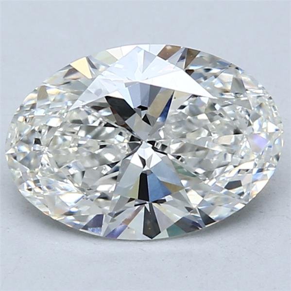 2.01ct F VVS2 Rare Carat Ideal Cut Oval Lab Grown Diamond