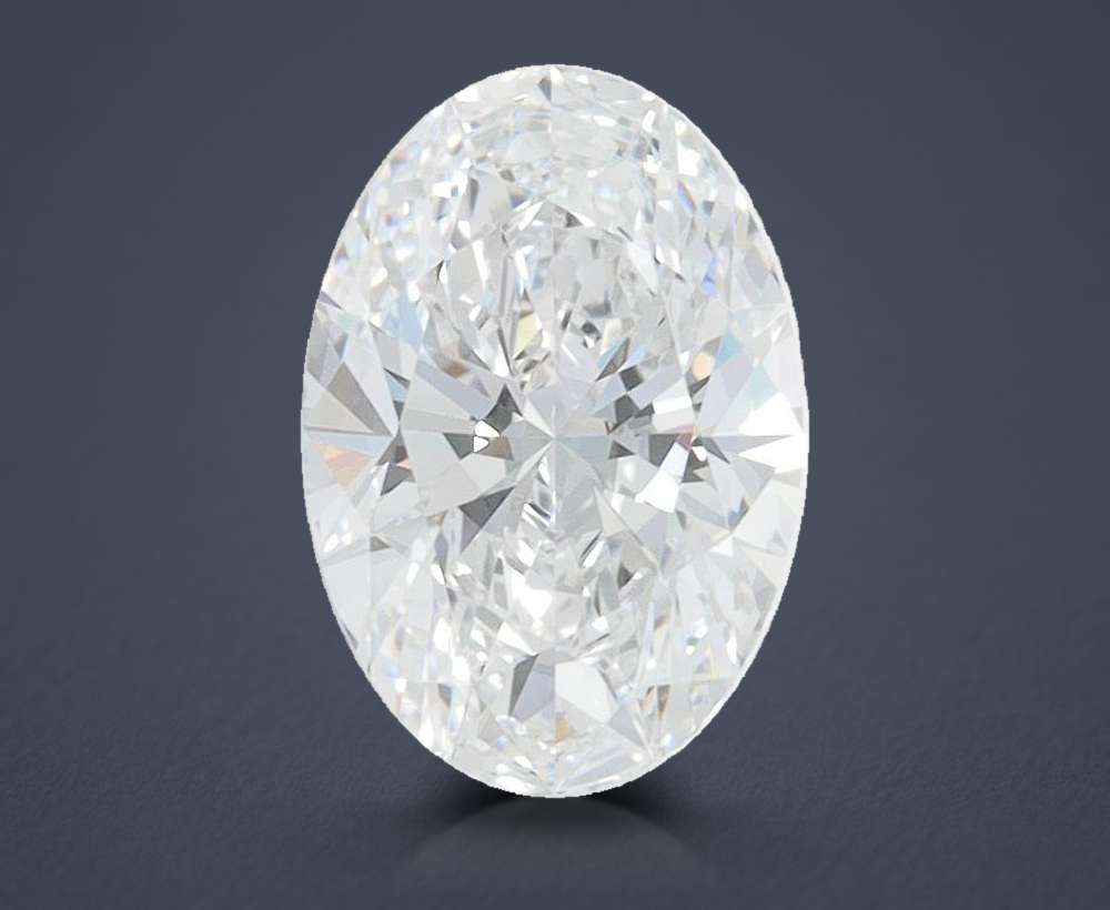 1.54 Carat Oval Lab Diamond