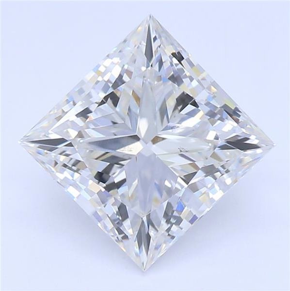 1.80ct G VS2 Rare Carat Ideal Cut Princess Lab Grown Diamond