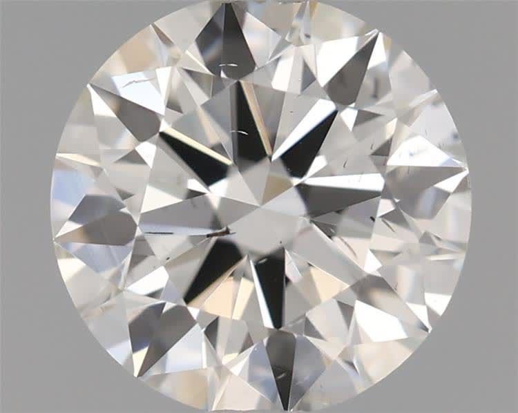 0.81ct H SI1 Rare Carat Ideal Cut Round Diamond