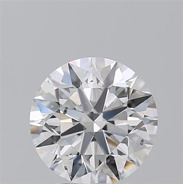3.02ct D SI2 Excellent Cut Round Diamond