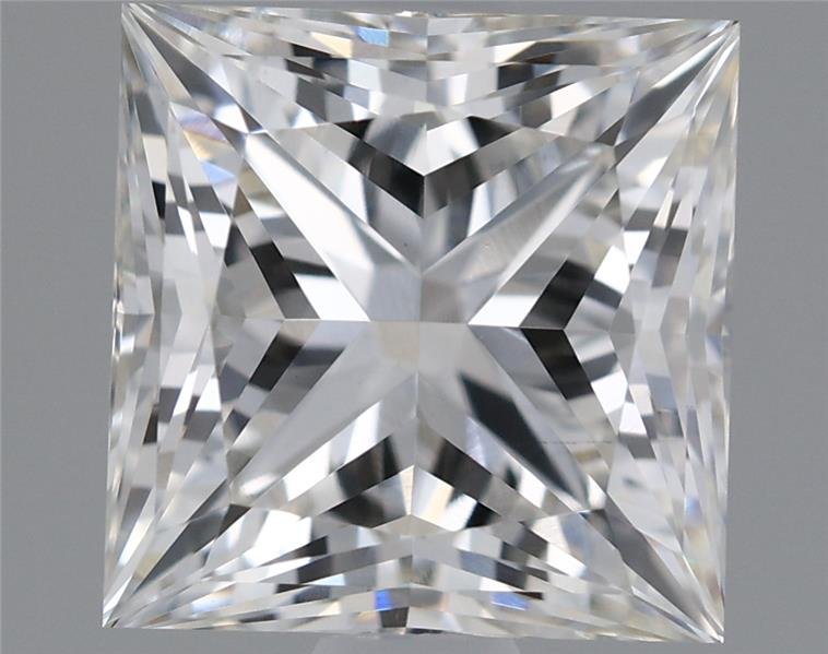 2.19ct H VS2 Rare Carat Ideal Cut Princess Lab Grown Diamond