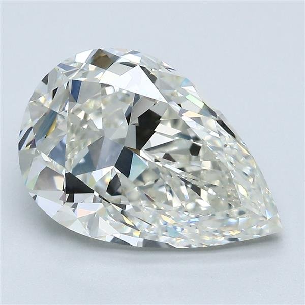 4.71ct J VS1 Very Good Cut Pear Diamond