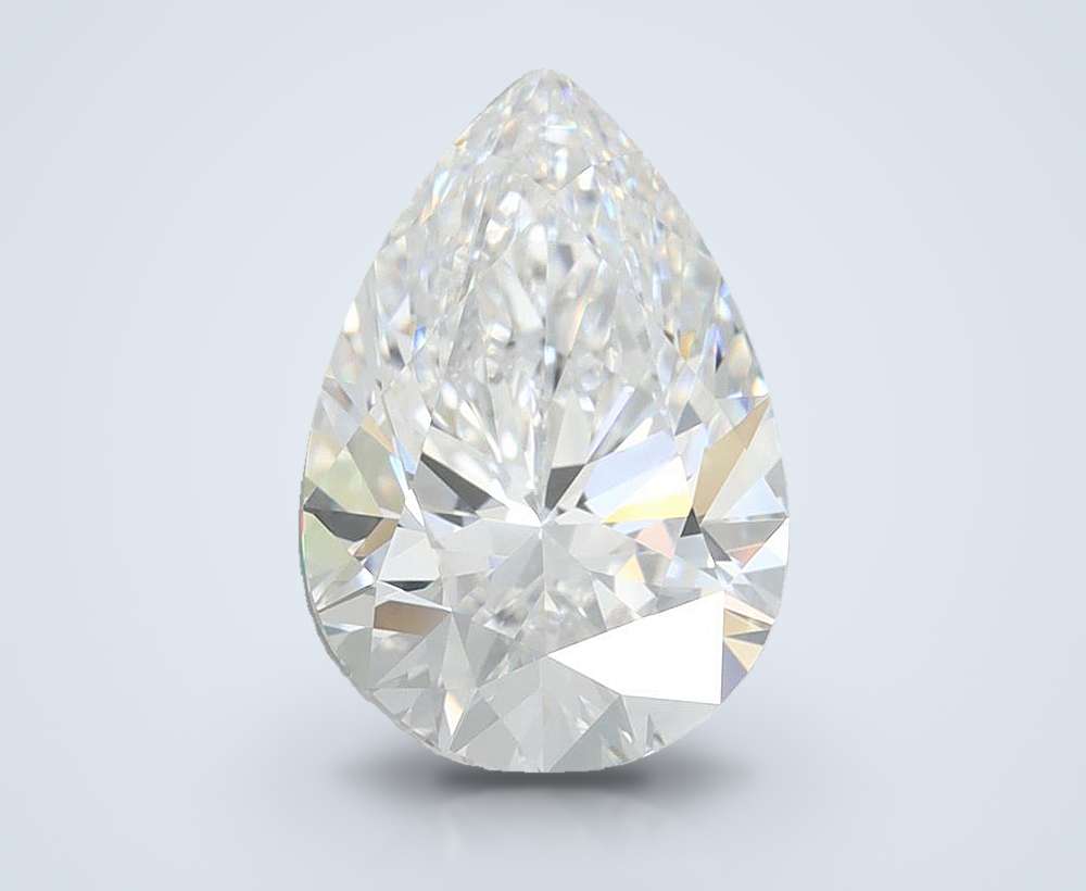 3.00 Carat Pear Lab Diamond