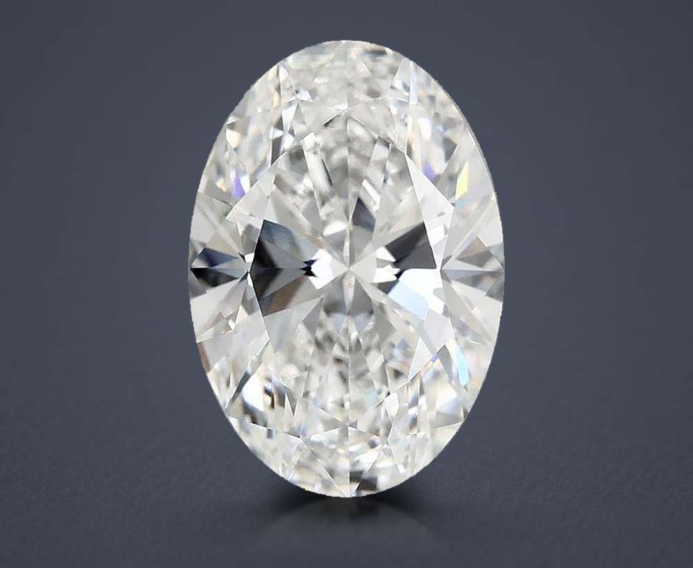 4.00 Carat Oval Lab Diamond
