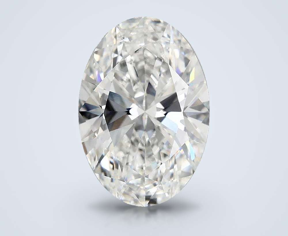4.00 Carat Oval Lab Diamond