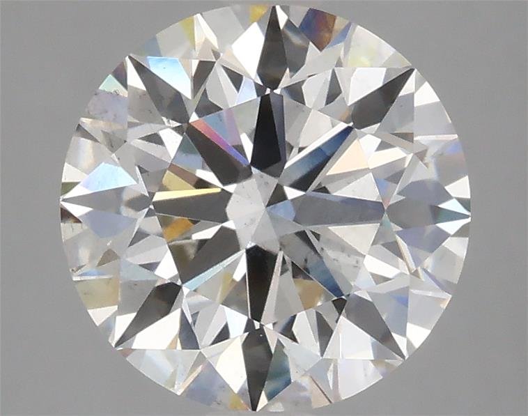 3.45ct G SI1 Rare Carat Ideal Cut Round Lab Grown Diamond