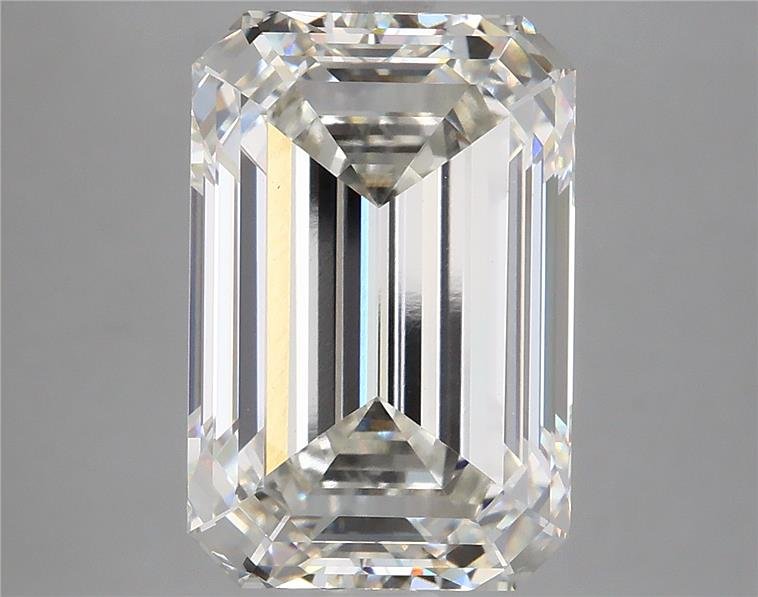 7.61ct G VS1 Rare Carat Ideal Cut Emerald Lab Grown Diamond