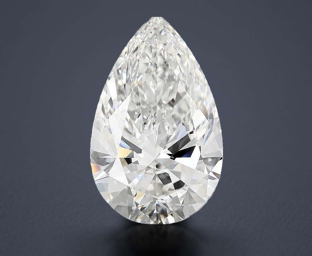 9.26 Carat Pear Lab Diamond