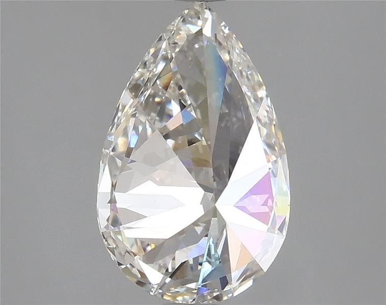 2.31ct H VS2 Rare Carat Ideal Cut Pear Lab Grown Diamond