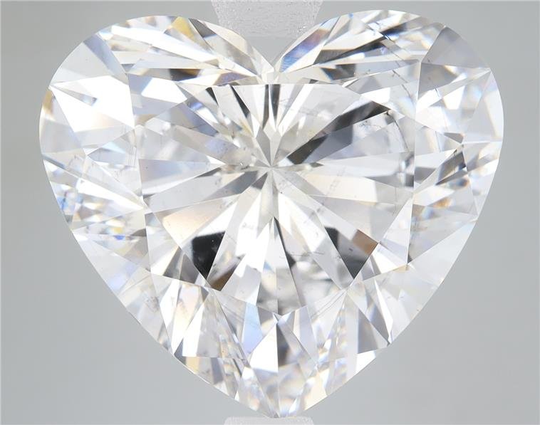 16.04ct F SI1 Rare Carat Ideal Cut Heart Lab Grown Diamond