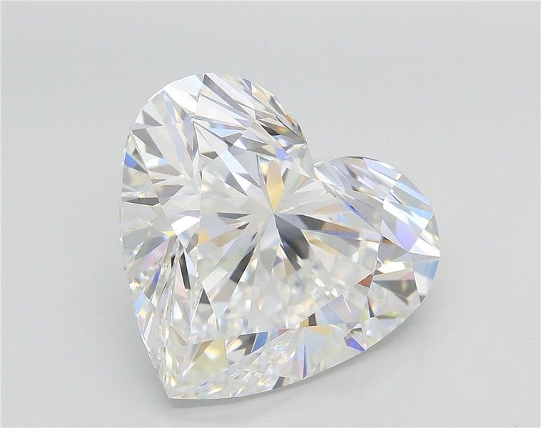 11.27ct F VS1 Rare Carat Ideal Cut Heart Lab Grown Diamond