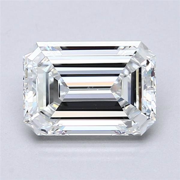 1.90ct E VS1 Excellent Cut Emerald Diamond