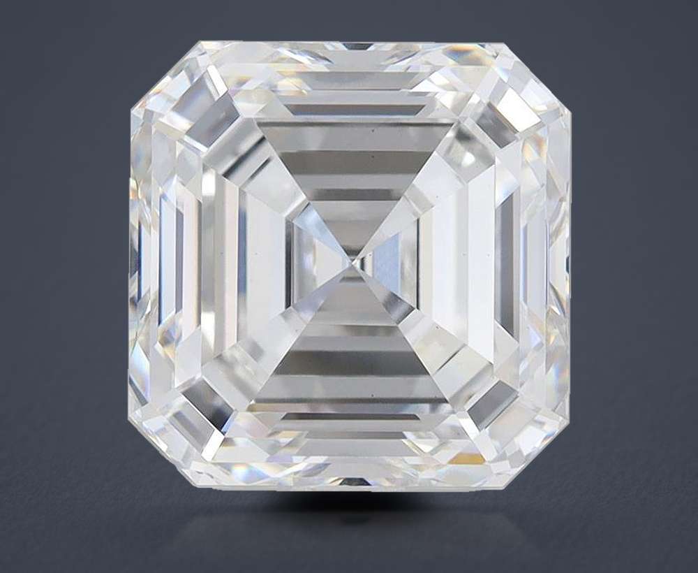 7.04 Carat Asscher Lab Diamond