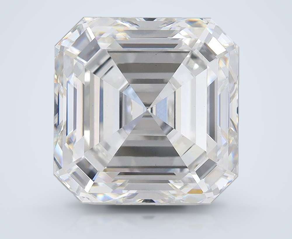 7.04 Carat Asscher Lab Diamond