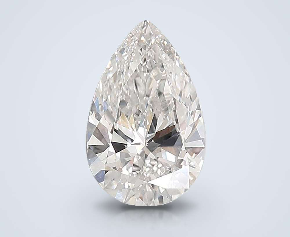 3.00 Carat Pear Lab Diamond
