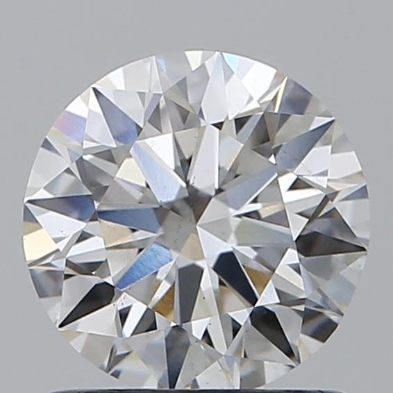 1.07ct F VS2 Rare Carat Ideal Cut Round Lab Grown Diamond