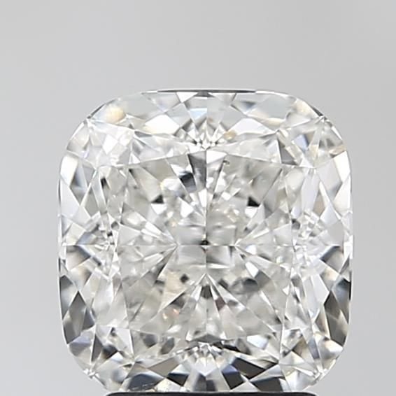 2.55ct E VVS2 Rare Carat Ideal Cut Cushion Lab Grown Diamond