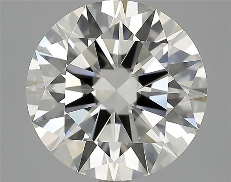 4.03ct J VVS2 Rare Carat Ideal Cut Round Diamond