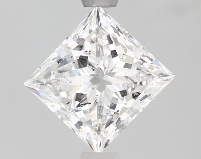 1.03ct F SI2 Very Good Cut Princess Lab Grown Diamond