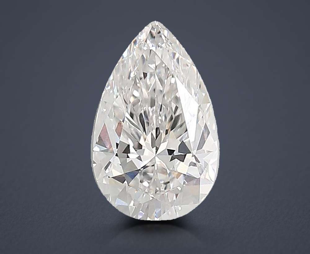 3.00 Carat Pear Lab Diamond
