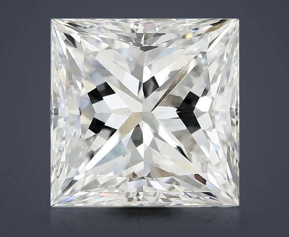 3.78 Carat Princess Lab Diamond
