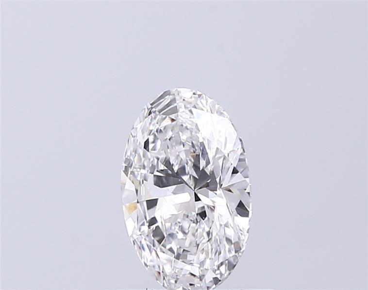 0.77ct D VS1 Rare Carat Ideal Cut Oval Lab Grown Diamond