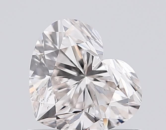 0.80ct K SI1 Rare Carat Ideal Cut Heart Diamond