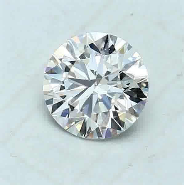 0.90ct J VVS2 Rare Carat Ideal Cut Round Diamond