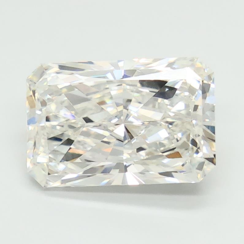 2.70ct F VS1 Rare Carat Ideal Cut Radiant Lab Grown Diamond