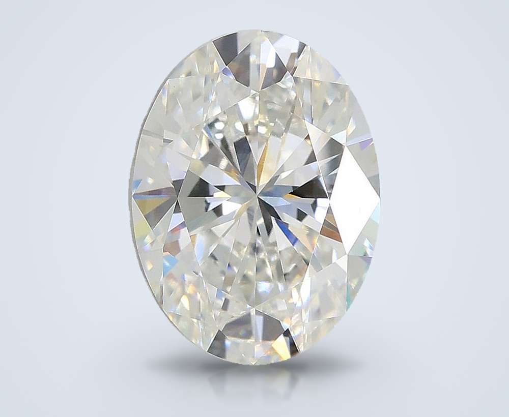 3.51 Carat Oval Lab Diamond
