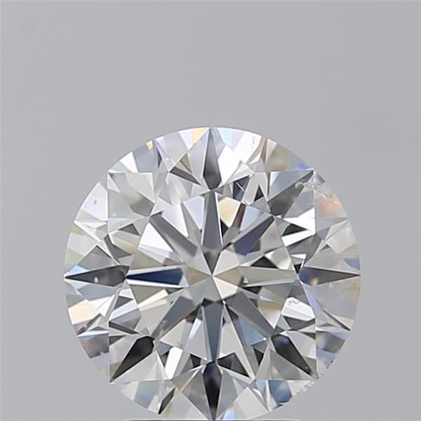 3.01ct D SI2 Rare Carat Ideal Cut Round Diamond
