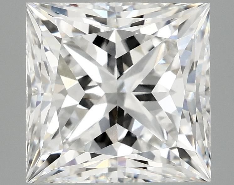 3.92 Carat Princess Lab Diamond