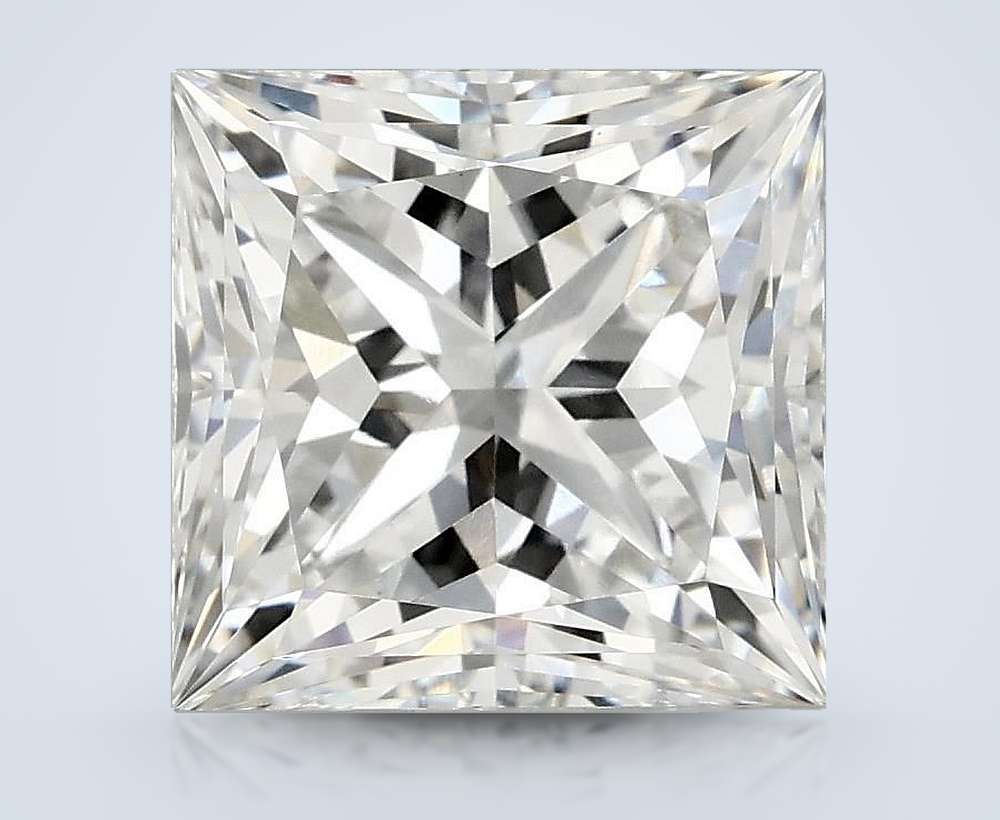 3.92 Carat Princess Lab Diamond